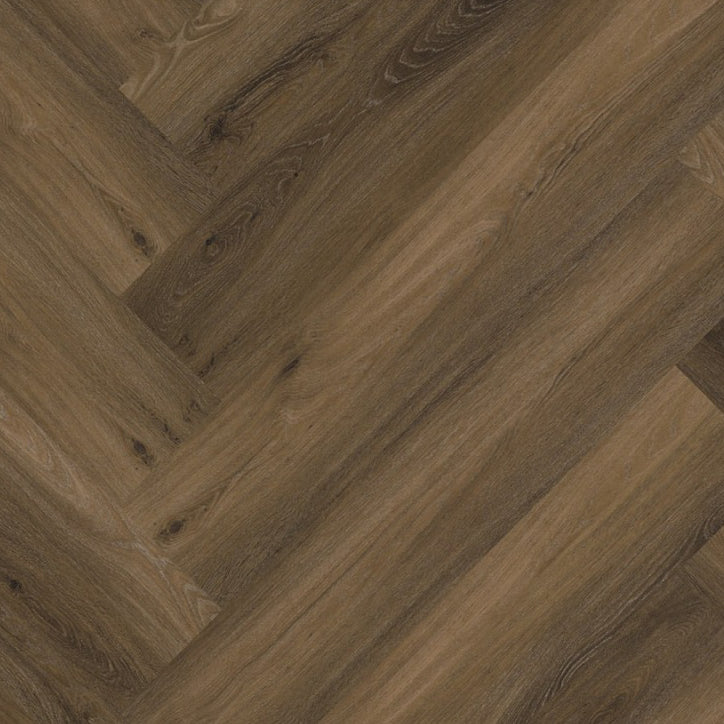 Spigato visgraat Medium SRC Click Warm Brown