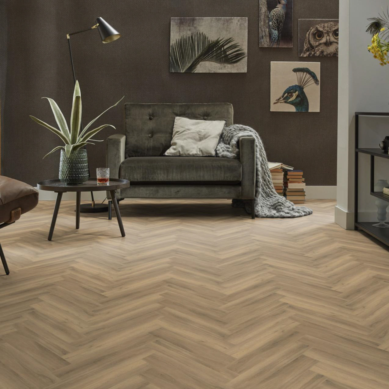 Spigato Visgraat Medium SRC Click Natural