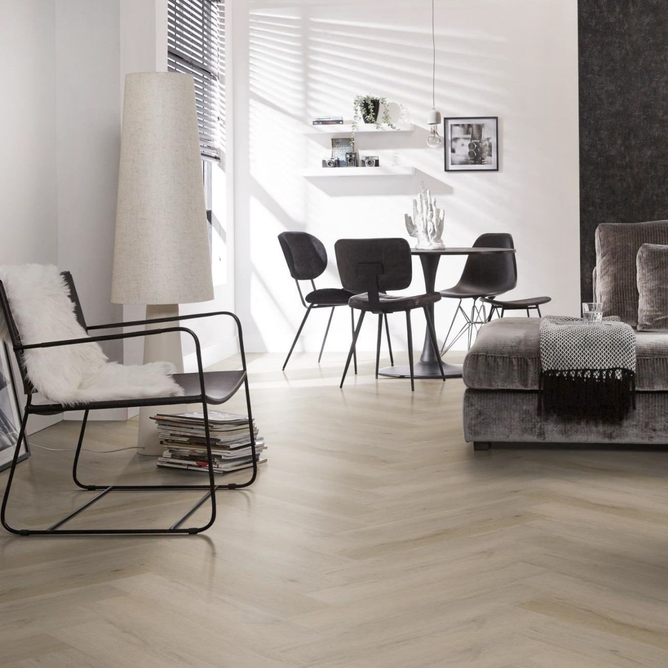 Spigato Vivero visgraat SRC Click Light Oak