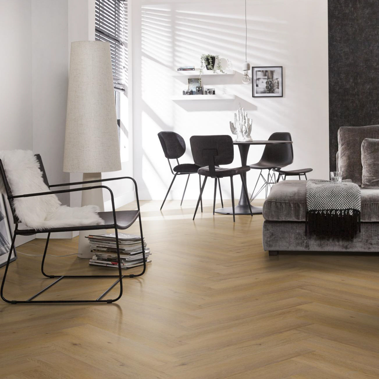 Spigato Vivero Visgraat SRC Click Dark Oak