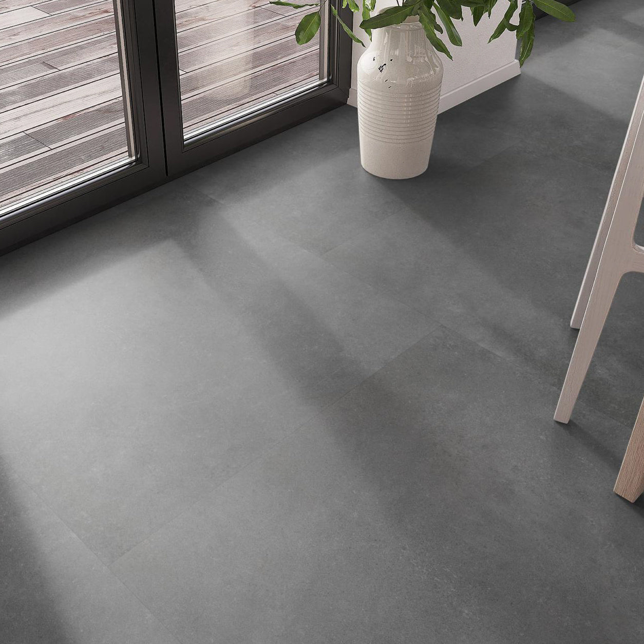 Sarino XL Dark Grey Dryback