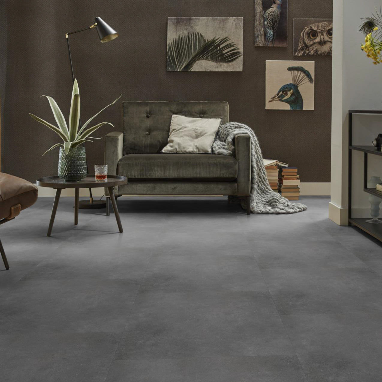 Sarino XL Dark Grey Dryback