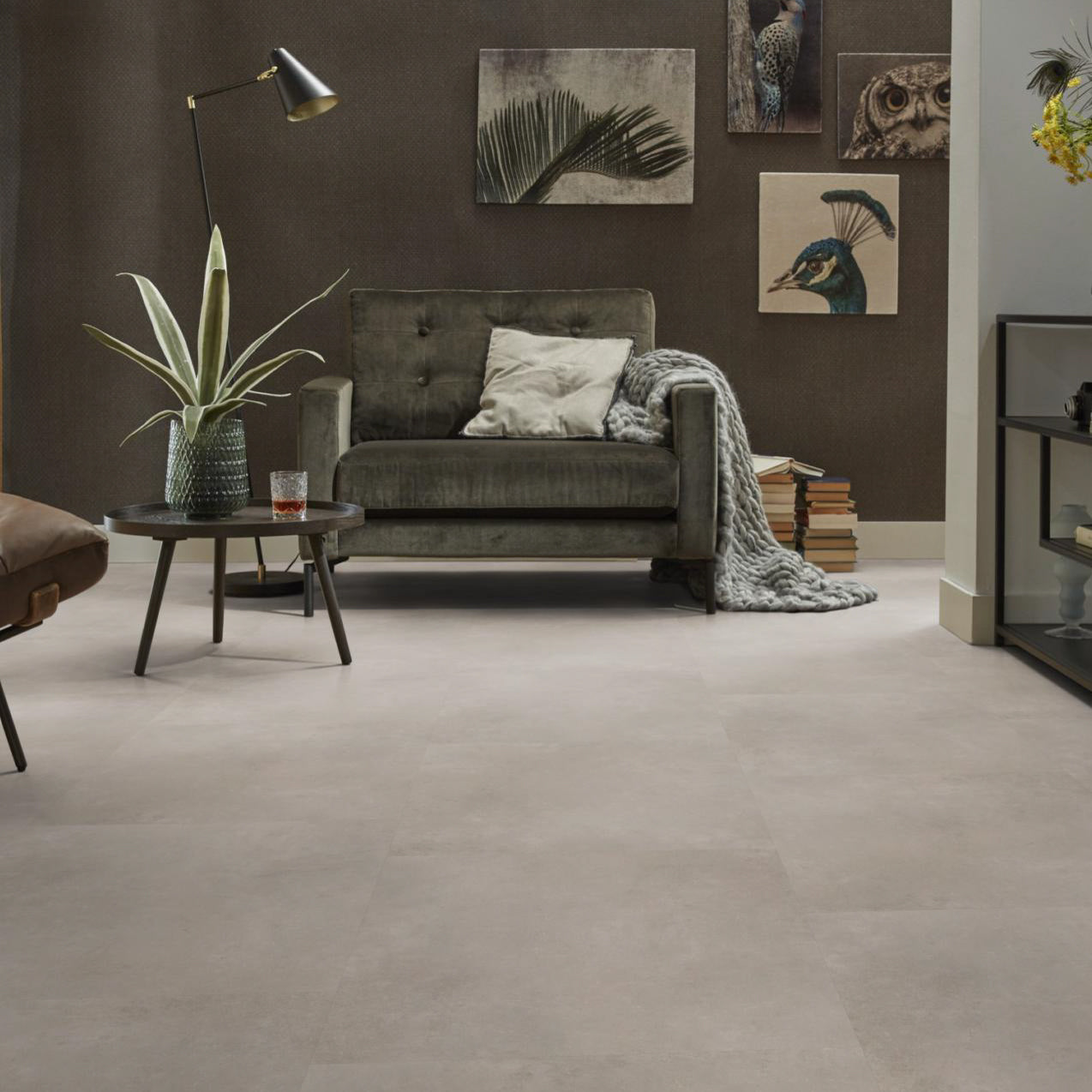 Sarino XL Light Grey Dryback