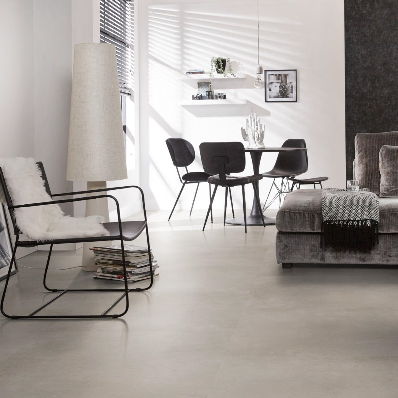 Sarino XL Light Grey Dryback