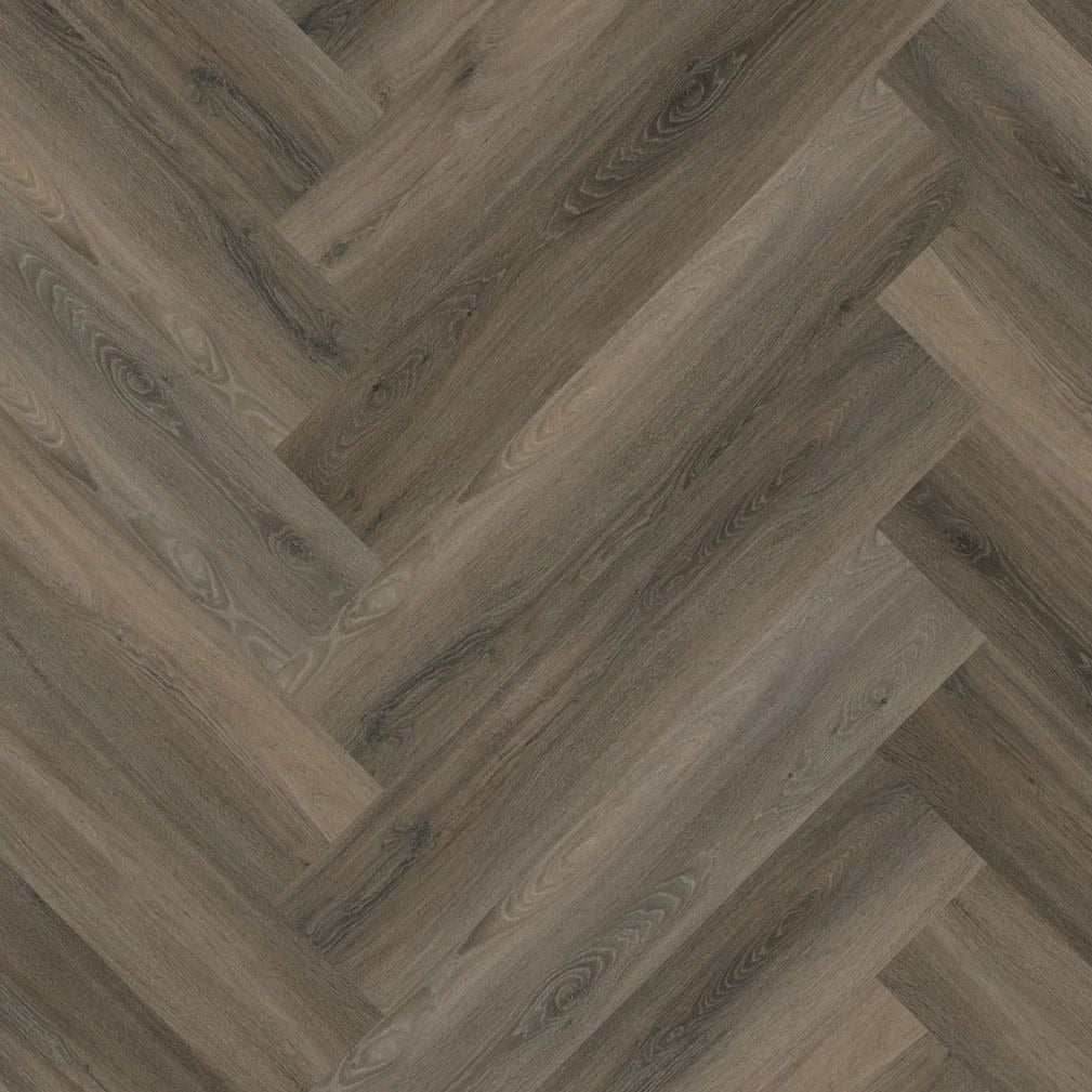Spigato visgraat Dark Grey Dryback