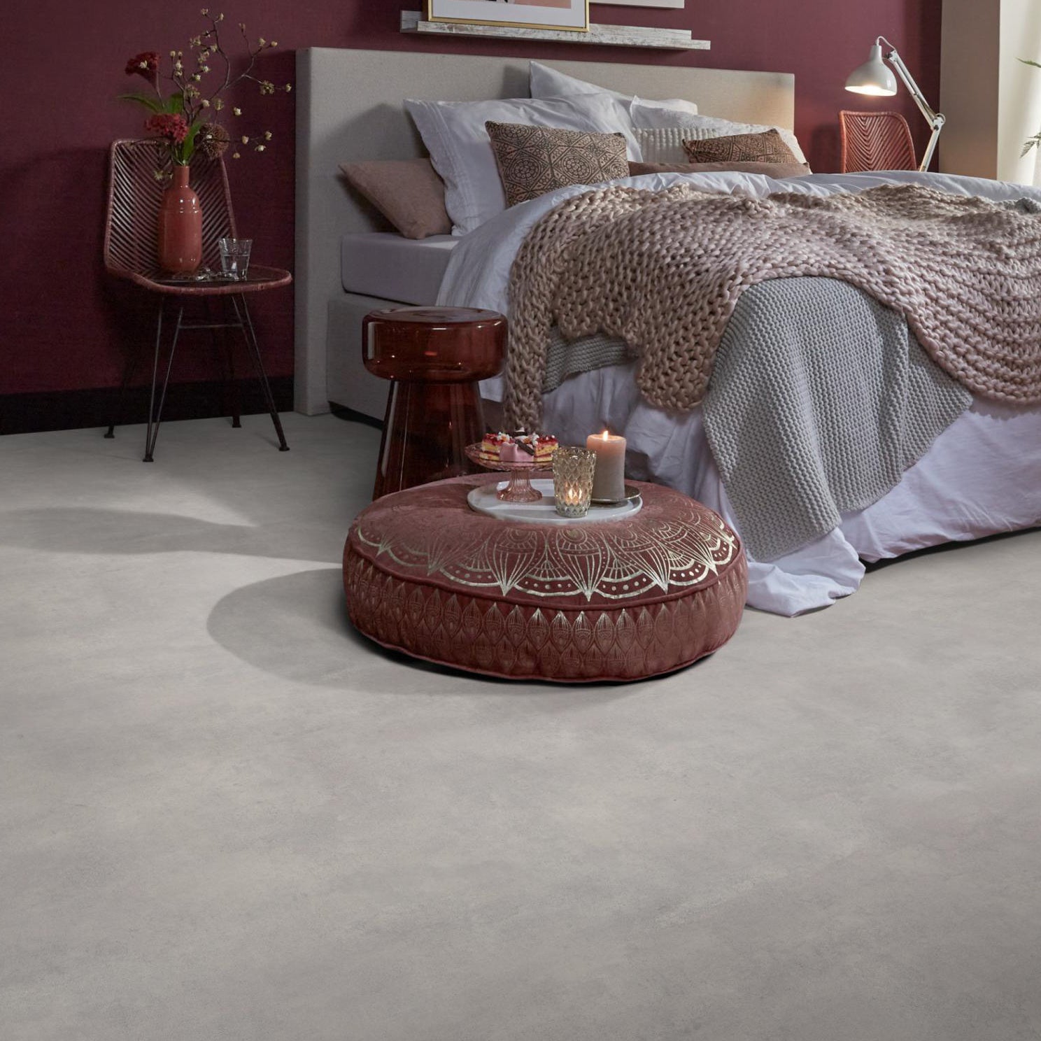 Calandro beton zilvergrijs 5250