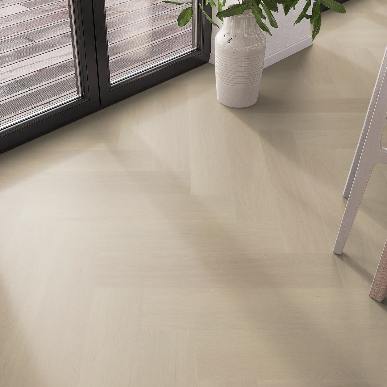 Spigato Estino visgraat Beige Dryback