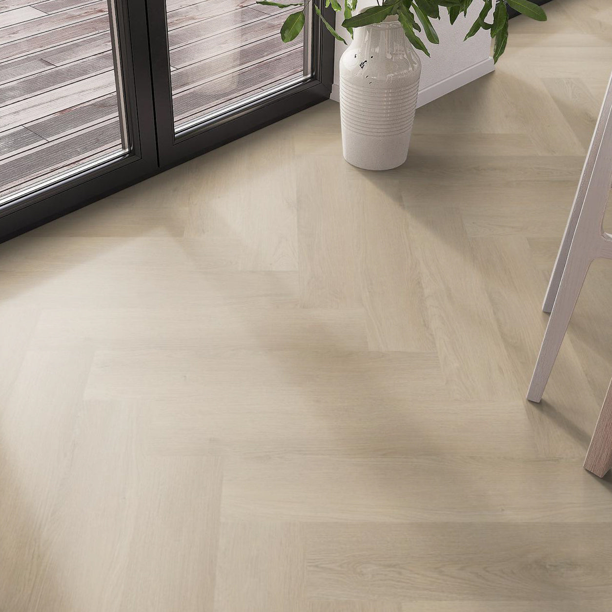 Spigato Navaro visgraat Click Beige