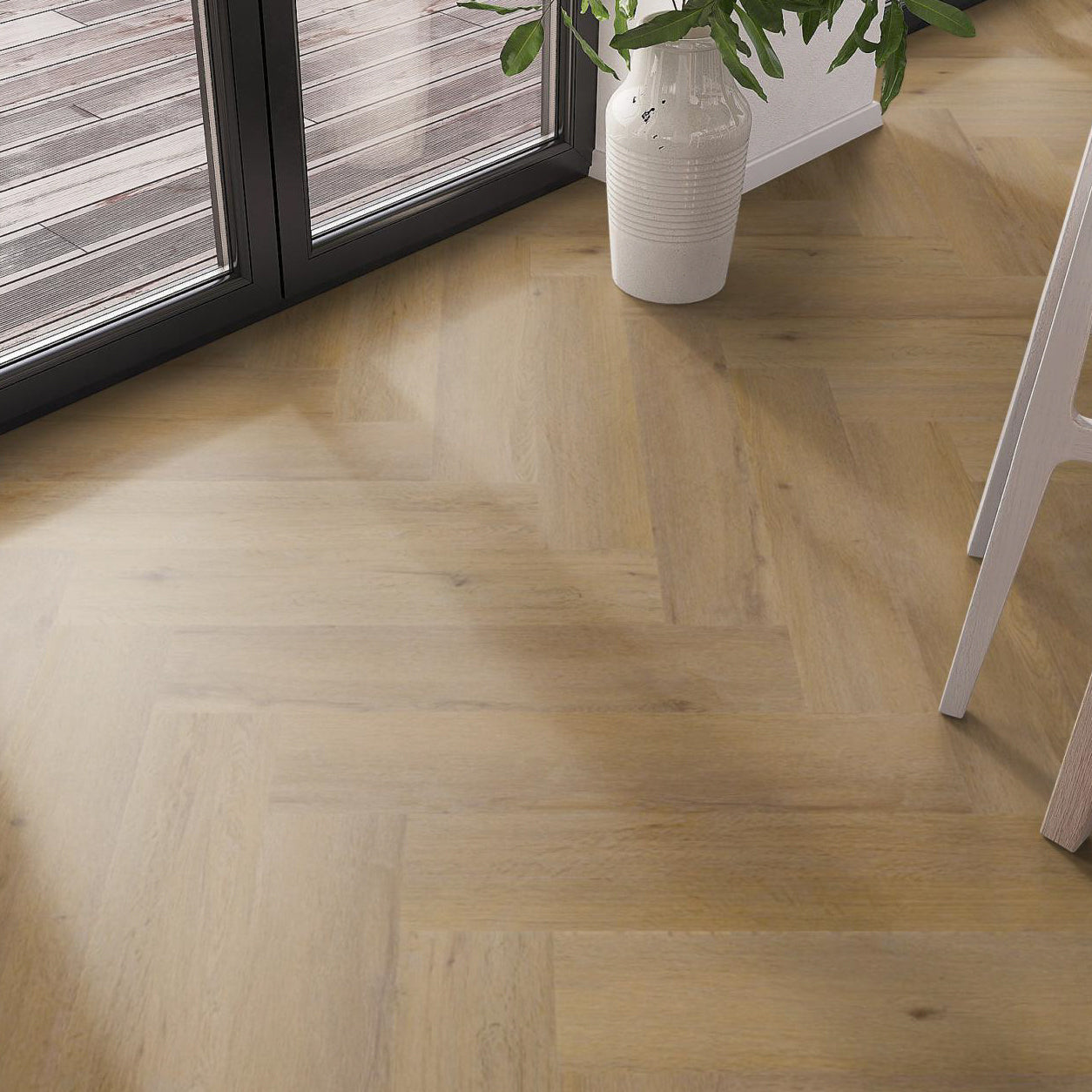 Spigato Vivero visgraat Dark Oak Dryback