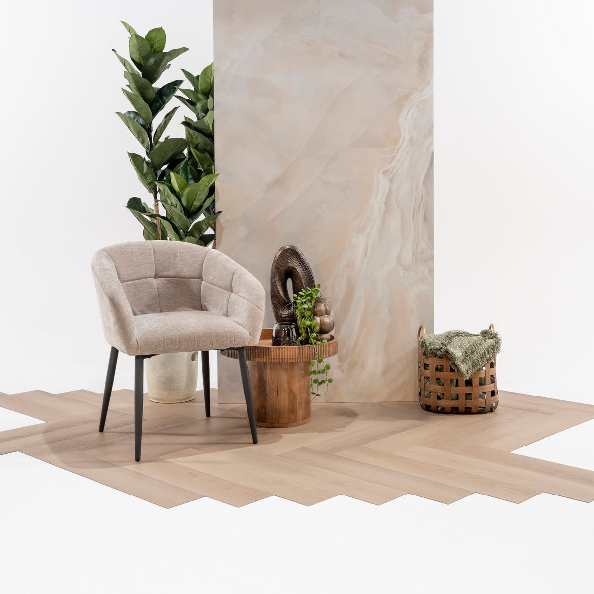 Identity Flooring vierkante productfoto