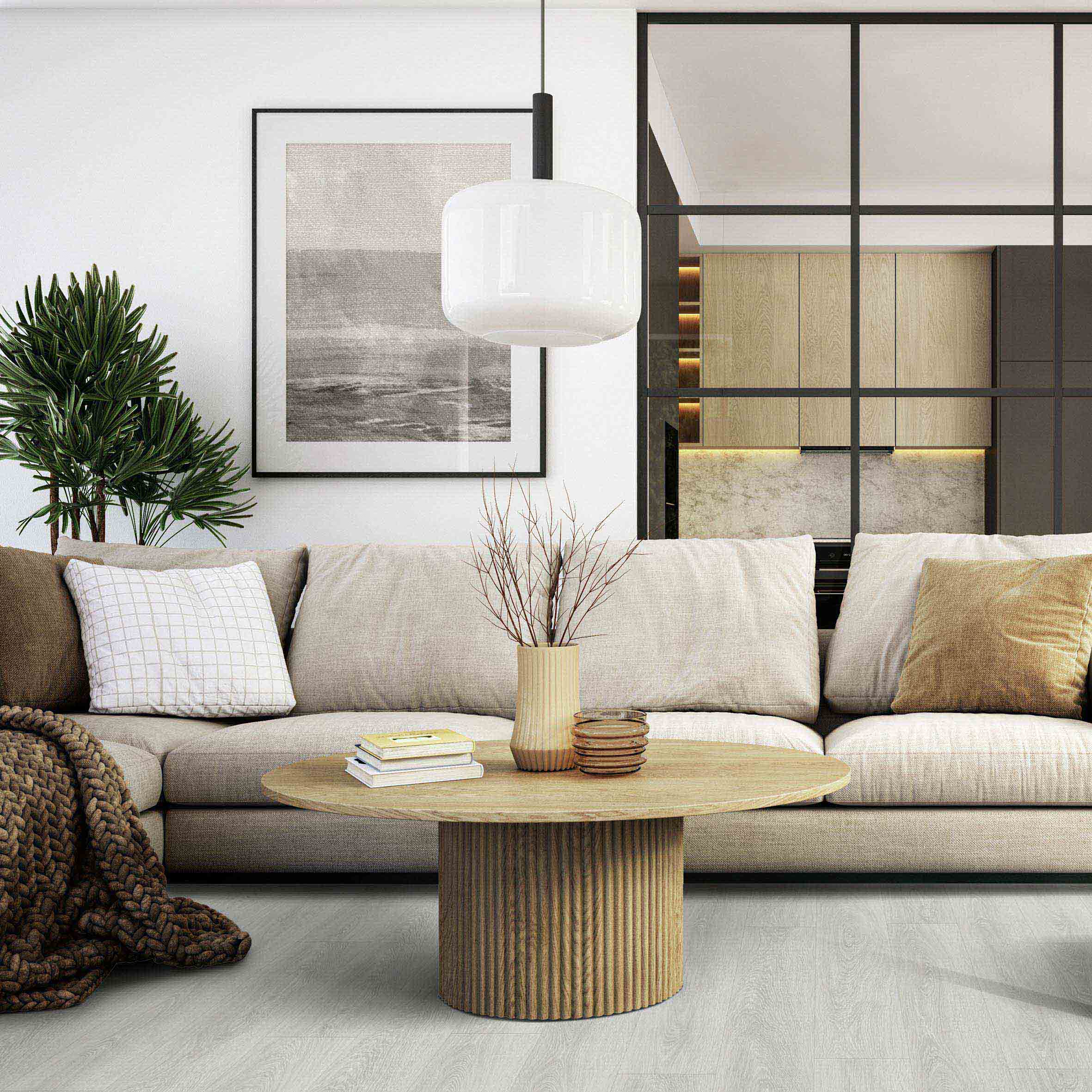 Virtuo 55 Rigid Acoustic Bohem Light Grey 1459