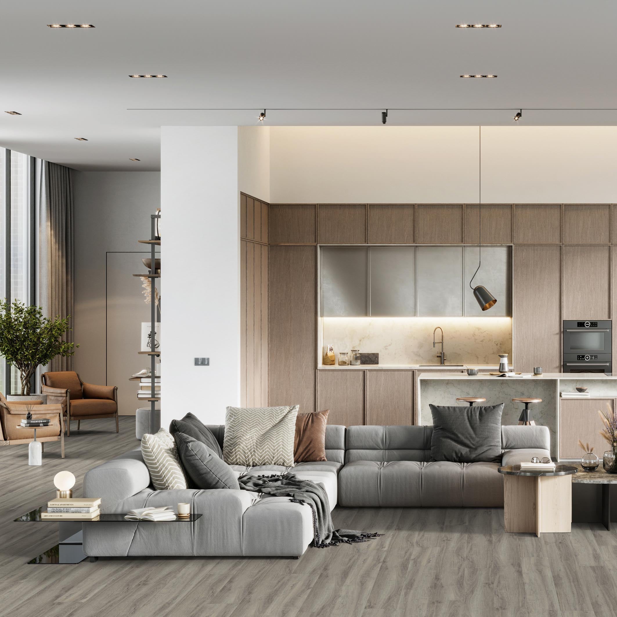 Gerflor Virtuo 55 Rigid Acoustic Baita Taupe 1026