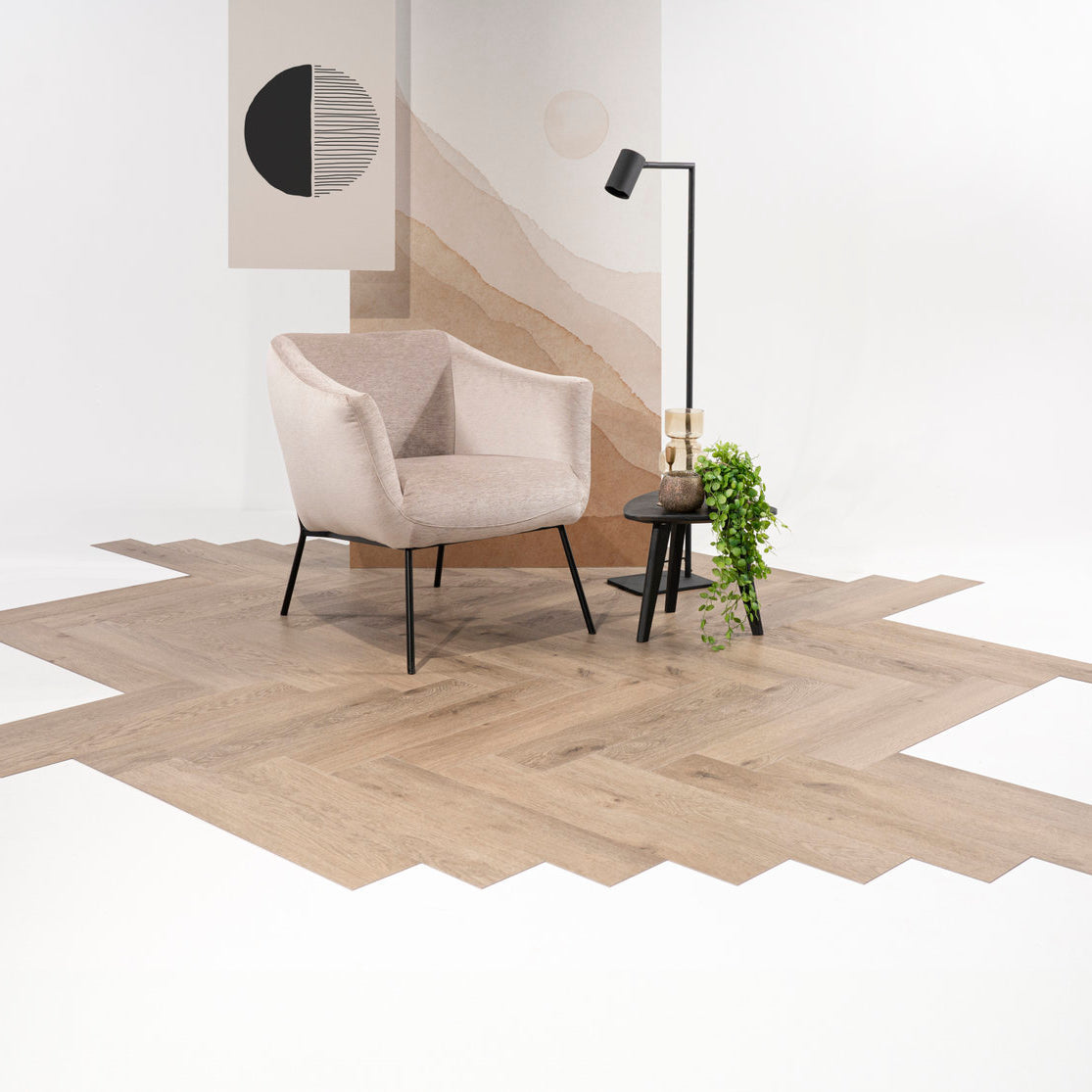 Identity Flooring vierkante productfoto