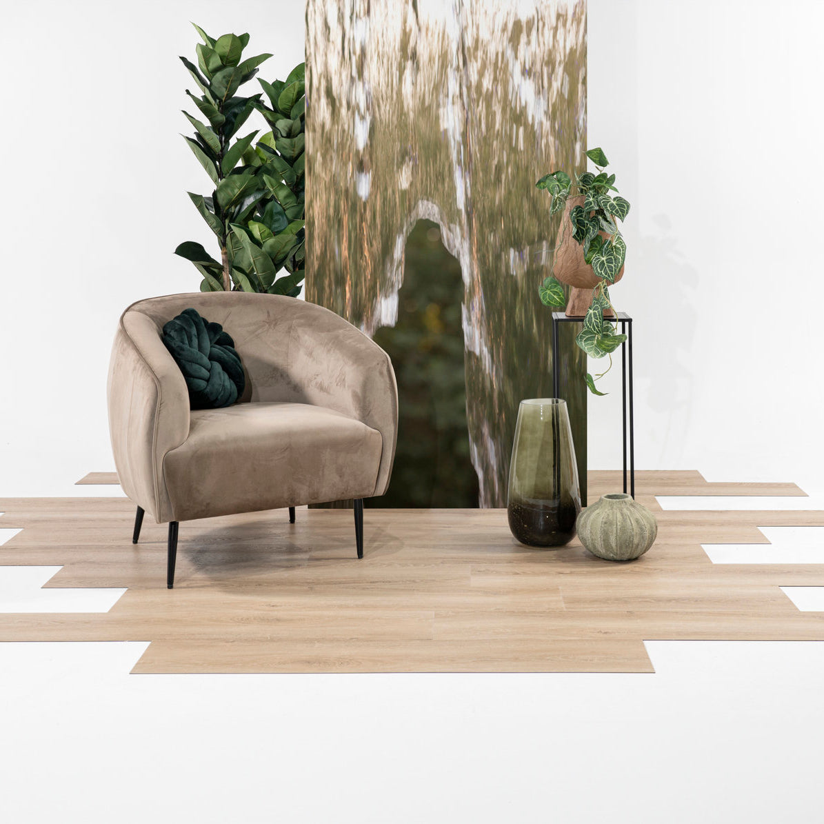 Identity Flooring vierkante productfoto