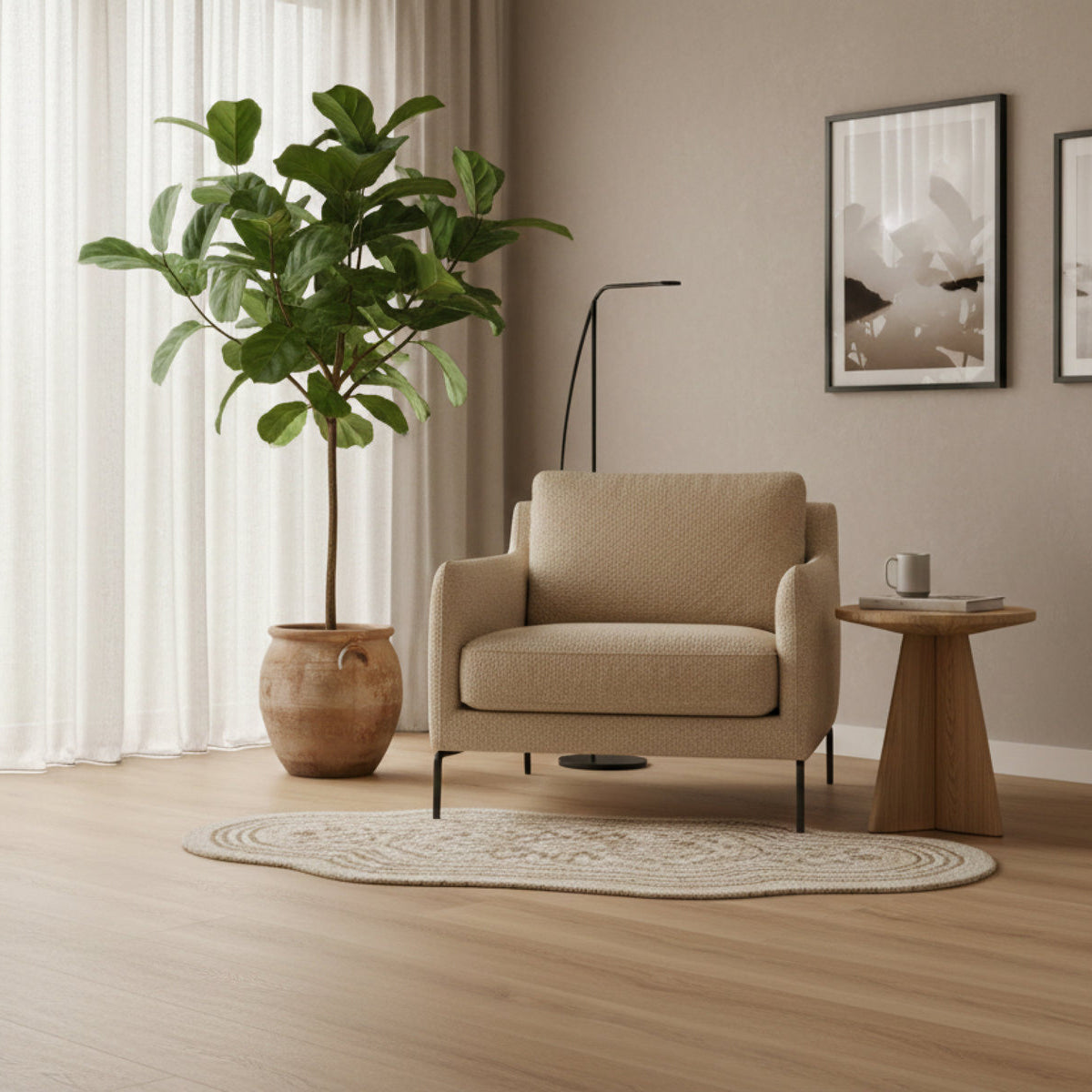 Identity Flooring vierkante productfoto