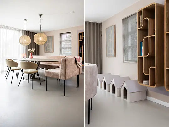 Marmoleum vtwonen VTW120 – wooninterieur met deze kleur